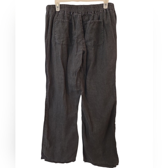 TOMMY BAHAMA TWO PALMS 100% LINEN WIDE LEG PANTS. SIZE 10. - Picture 3 of 10